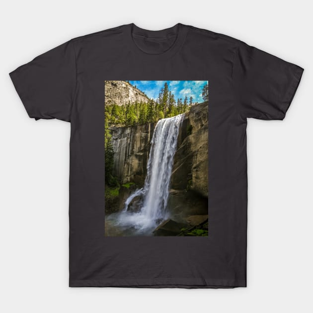 Vernal Falls T-Shirt by cbernstein